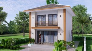 Small House Design 6x7.5 Meter 45 sqm 4